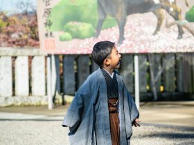七五三神社ロケーション撮影（着物レンタル・着付ヘアメイクなし）
