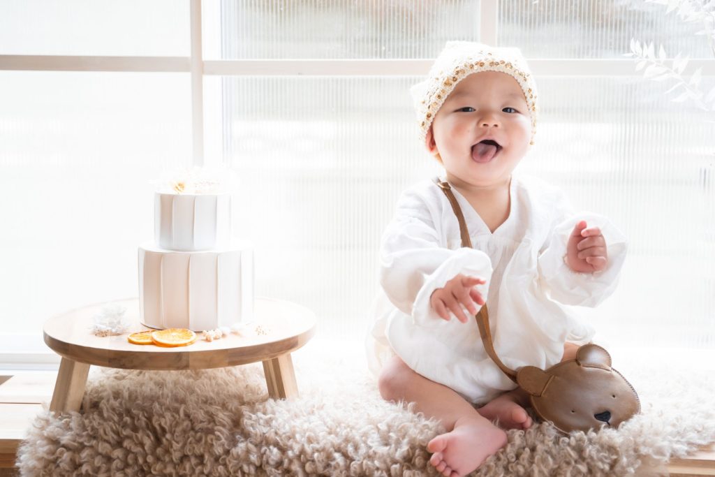 1歳誕生日 写真