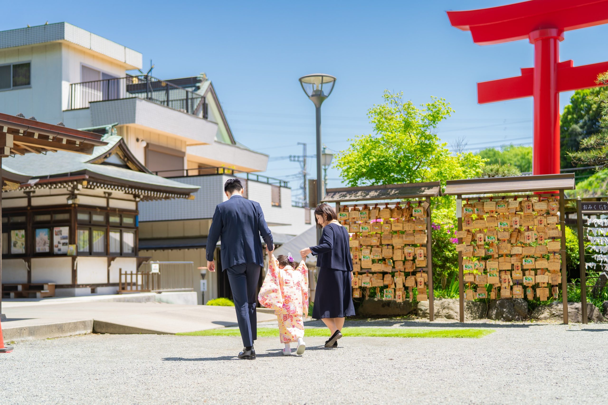 七五三 家族写真