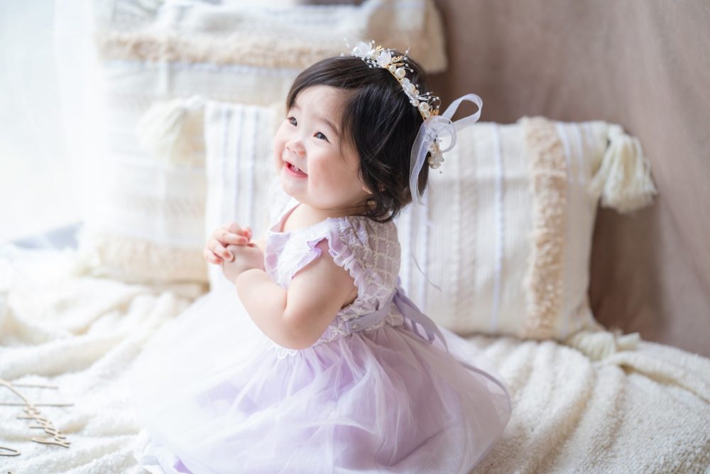 1歳誕生日 写真