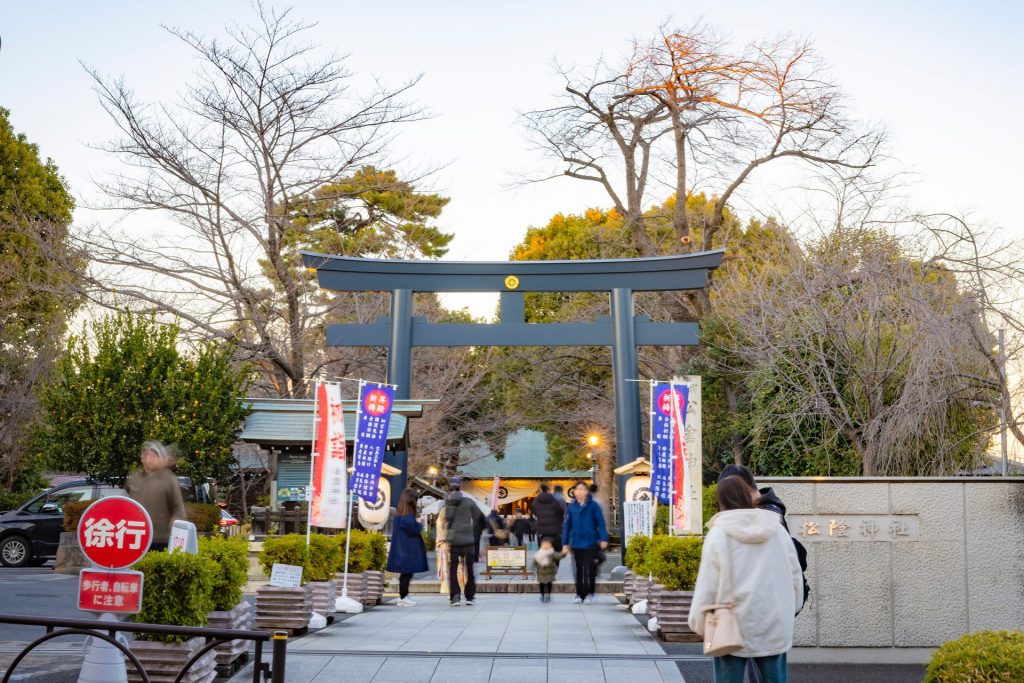松陰神社　お宮参りや七五三のご祈祷が可能